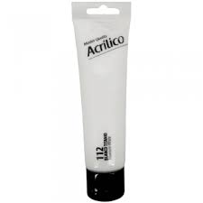 Acrílico Artel 35ml blanco titanio 112