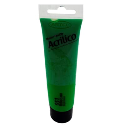 Acrilicos Artel 35ml verde claro 551
