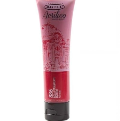ACRÍLICO ARTEL 35ML ROSA PERM OSCURO 886