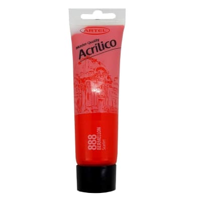 Acrílico Artel 35ml bermellon 888