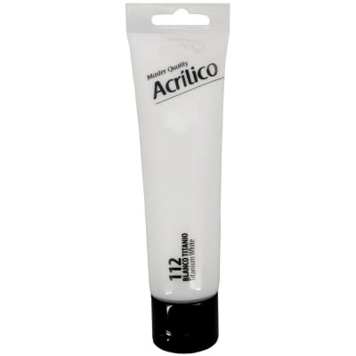 Acrílico Artel 100ml blanco titanio 112
