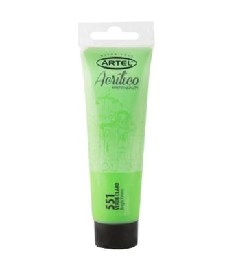 Acrílico Artel 100ml verde claro 551