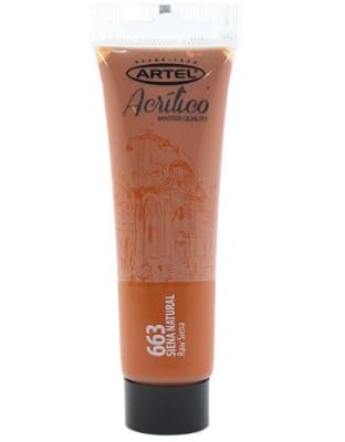 Acrílico Artel 100ml siena natural 663