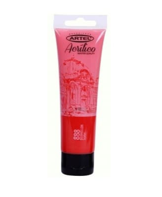 Acrílico Artel 100ml bermellon 888