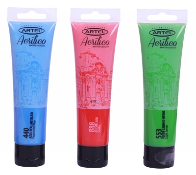 Acrílico Artel 100ml bermellon 888