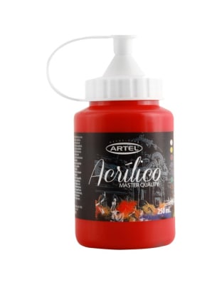 Acrílico Artel  250ml bermellon 888