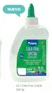 COLA FRÍA CRISTAL 250G TORRE