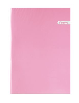 ARCHIVADOR PLASTIFICADO TORRE ROSADO C/GUSANO