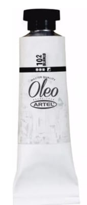 Oleo Artel 50 ml  Oleo  Blanco Titaneo