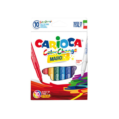 PLUMONES COLORCHANGE 10 COLORES CARIOCA