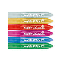 GLITTER 6 COLORES BASIC 10.5 ML CARIOCA
