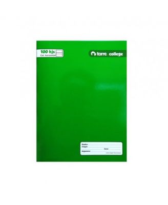 CUAD. COLLEGE TORRE LISO CAL HORZ. 100H