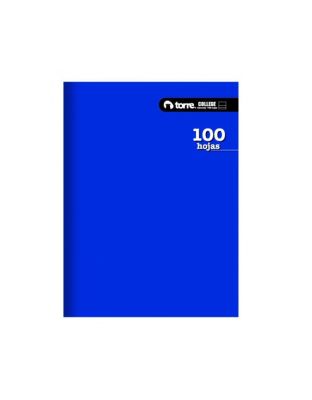 CUAD. COLLEGE TORRE LISO CAL VERT. 100H