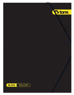 CARPETA  CARTULINA TORRE BLACK & COLORS (SURTIDO)