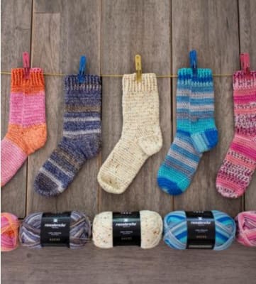 SOCKS CELESTE CLARO