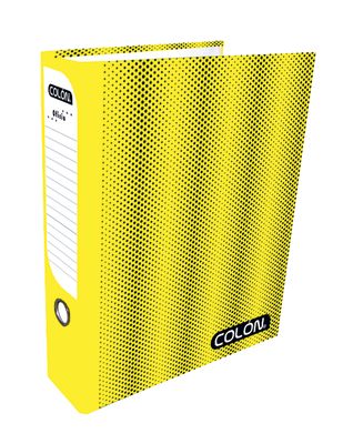ARCHIVADOR COLON OFICIO ANCHO COLOR AMARILLO