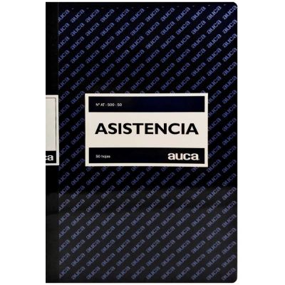 LIBRO ASISTENCIA AUCA 50 HJS