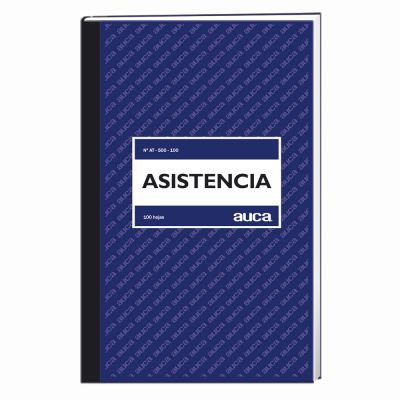 LIBRO ASISTENCIA AUCA 100 HJS