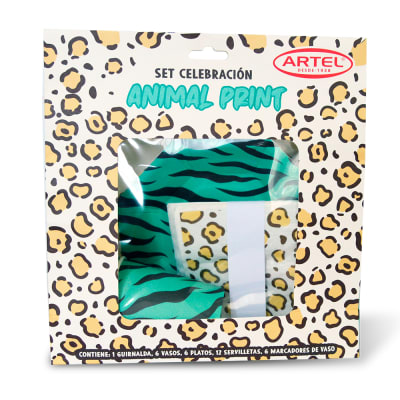 Set Celebraciones Animal Print