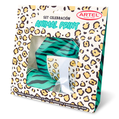 Set Celebraciones Animal Print