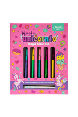 Set para colorear mágico Mágia y unicorn