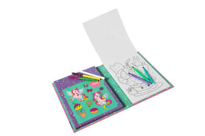 Set para colorear mágico Mágia y unicorn