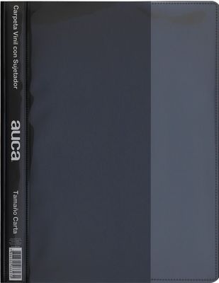 CARPETA VINIL C/SUJET CARTA NEGRA AUCA