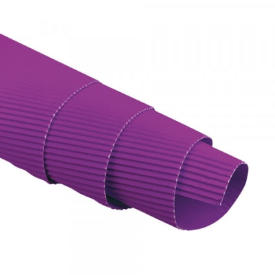CARTON MICROCORRUG. 50X70 CM. PURPURA ART & CRAF