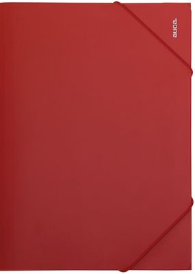 CARPETA PVC CARTERA OFICIO ROJA