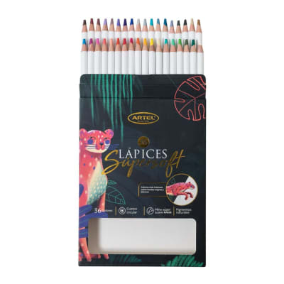Lápices de colores Super Soft 36 colores