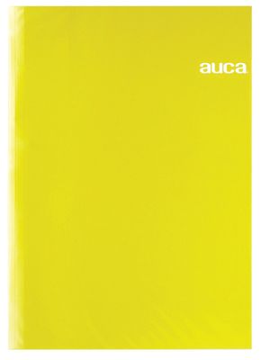 CARPETA PLASTIFICADA AMARILLA AUCA