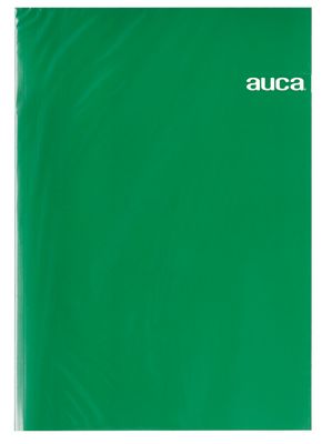 CARPETA PLASTIFICADA VERDE AUCA