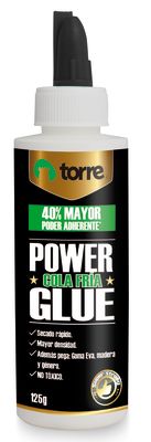 COLA FRIA POWER GLUE 125 GR TORRE