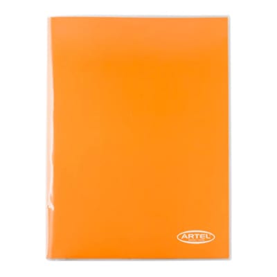 Carpeta Artel con Gusano Naranja