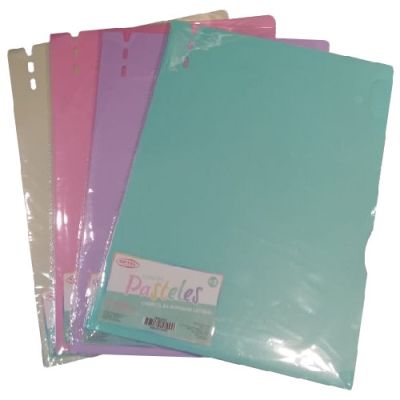 Carpeta ARTEL Superior/Lateral A4 Pastel