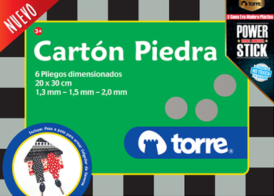 BOLSON CARTÓN PIEDRA TORRE