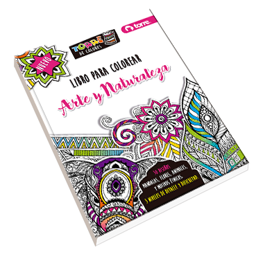 LIBRO COLOREAR MANDALAS TORRE 32H