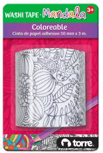 WASHI-TAPE COLOR TORRE (WASHI MANDALA)