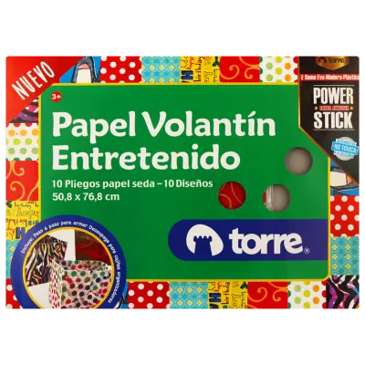 BOLSON VOLANTÍN ENTRETENIDO TORRE