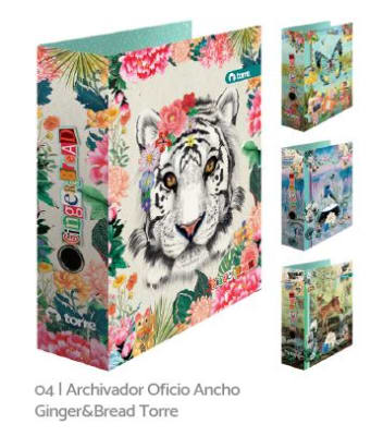 ARCH. OFICIO ANCHO GINGER BREAD TORRE  SURTIDO