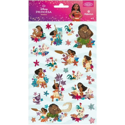 LAMINA STICKERS MOANA
