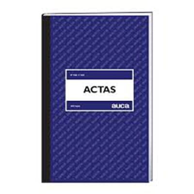 LIBRO ACTAS AUCA CUADRICULADO 200 HJS