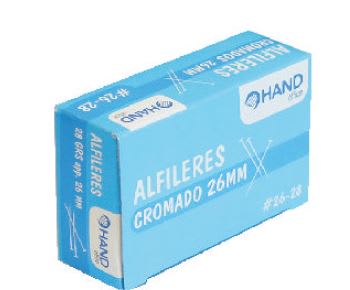 ALFILERES.T.26 MM..CON 50 GMS.HAND