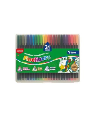 SET FINELINER 24 COL TORRE