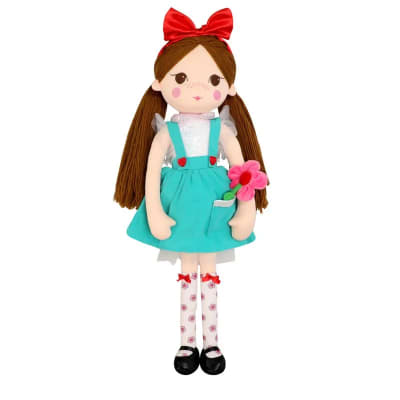 MUÑECA FANTASIA XL ROSA ROJA