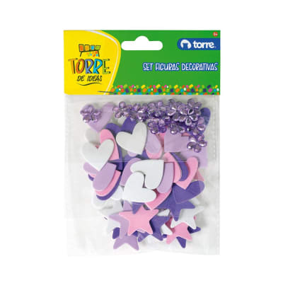 SET FIGURAS DECORATIVAS TORRE