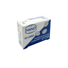 CHINCHES PLATEADOS.T.TACHUELA.50uni