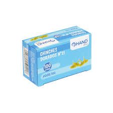 CHINCHES DORADOS.T.TACHUELA.100 UNID