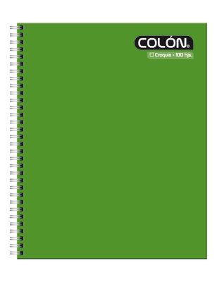 CUADERNO UNIV LISO CROQUIS 100H COLON