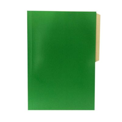 CARPETA PIGMENTADA VERDE OSCURO